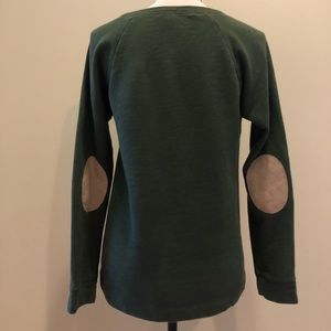 J. Crew sweatshirt/sweater with elbow patches